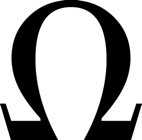 Omega Greek Ohm · Free vector graphic on Pixabay