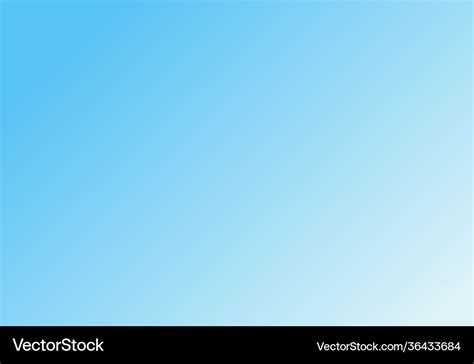 Sky blue gradient background for advertisement Vector Image