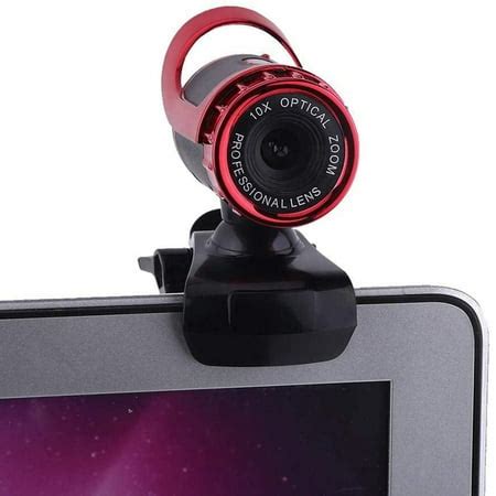 HD Webcam, PC Laptop USB 2.0 Camera, 12M Pixels Clip-on Webcam w/ 360° Rotating Stand Built-in ...