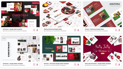 Free Christmas Google Slides Themes for Holiday Presentations | Envato ...