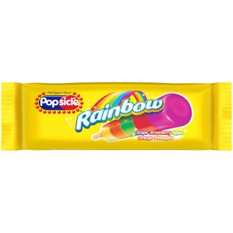 Popsicle Rainbow Ice Pop, 3.5 fl oz - Kroger