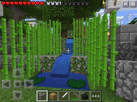 Minecraft bamboo forest | Bamboo forest, Forest house, Fire nation