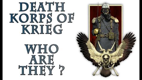 Warhammer 40k Lore - Death Korps of Krieg, Who are They - YouTube