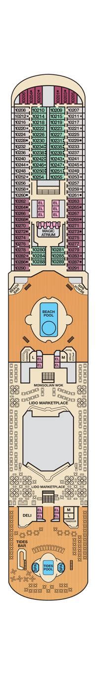 Carnival Magic Deck Plans