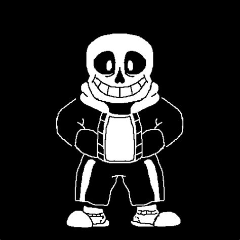 Pixilart - Sans (Sprite Gif) by Bubb13