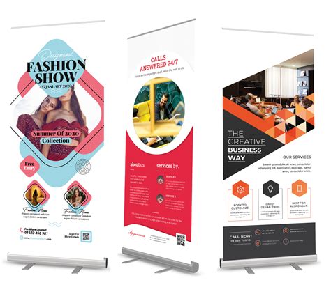 Roller Banner Design - The Leaflet Design Company