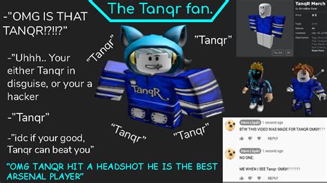 Tanqr fan starterpack (No offense to Tanqr) : r/roblox_arsenal