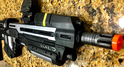 Nerf Halo MA40 ASSAULT RIFLE Motorized Dart Blaster Custom - Etsy