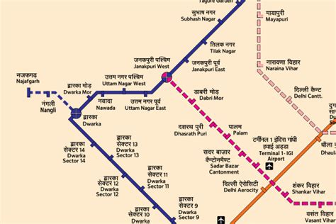 Delhi Metro Starts Tunneling on Najafgarh Branch of the Blue Line - The Metro Rail Guy