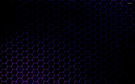 Purple gradient on the honeycomb wallpaper - Abstract wallpapers - #53198