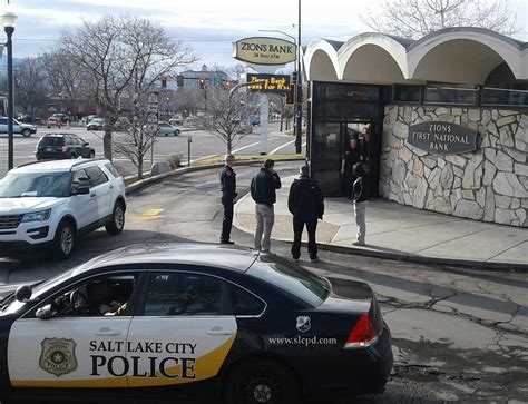 Salt Lake City police seek robber of eastside Zions Bank branch ...