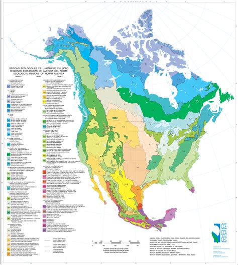 Ecological regions of North America - Vivid Maps