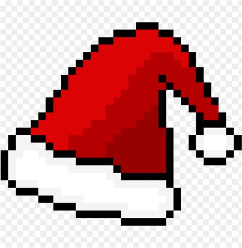 Free download | HD PNG santa hat pixel art PNG image with transparent background | TOPpng