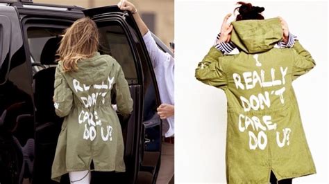 Melania Trump's Controversial Zara Jacket Worth USD 39 is Selling at ...