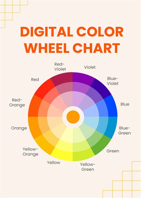 FREE Color Wheel Chart Templates & Examples - Edit Online & Download | Template.net