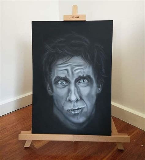 Ben Stiller art portrait by Shane's Art Corner | Melbourne art, Art ...