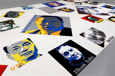 Ai Weiwei’s LEGO Portraits Depict 176 Activists and Political Prisoners - Creators