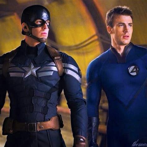 Chris Evans as the Human torch or Captain America? - Gen. Discussion ...