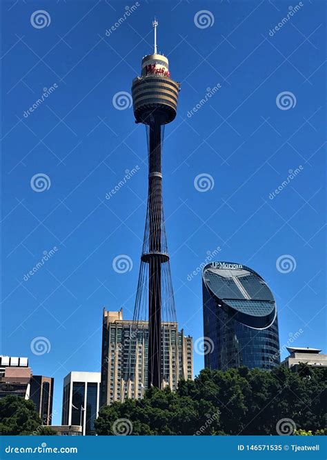 Sydney Tower Eye, Fish Eye View, Sydney, Australia Editorial Image ...