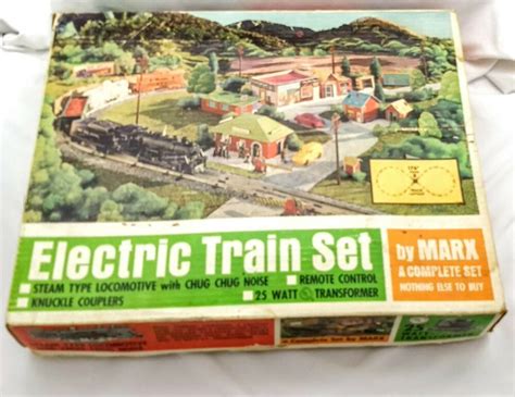 Marx Electric Train Set O Scale #4351 With Box Looks Complete w ...