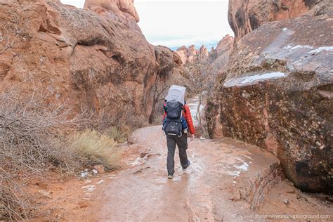 Visiting Arches National Park in Winter | The Whole World Is A Playground