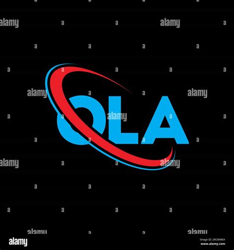 OLA logo. OLA letter. OLA letter logo design. Initials OLA logo linked ...