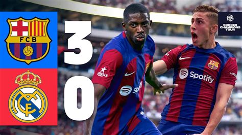 💥 HIGHLIGHTS I BARÇA 3-0 REAL MADRID 💥 EL CLÁSICO - YouTube