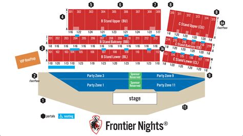 Cheyenne Frontier Days Concert Seating Chart | Brokeasshome.com