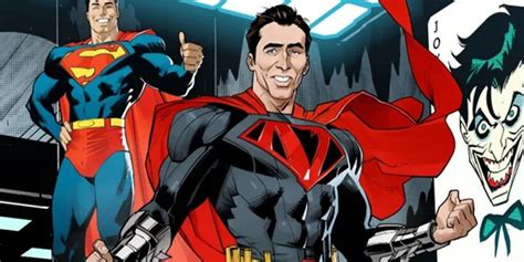 DC Gives Nicolas Cage is Own Superman Cover