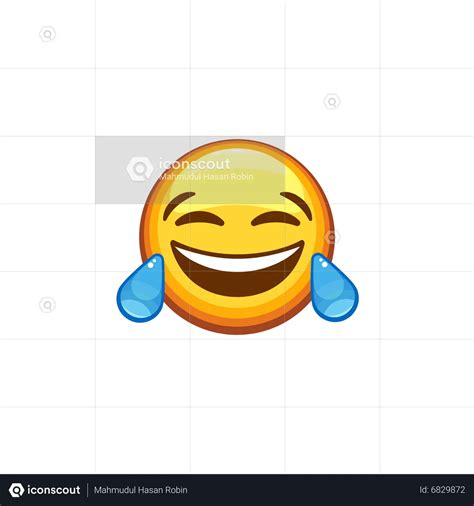 Face With Tears Of Joy Emoji Animated Icon download in JSON, LOTTIE or MP4 format