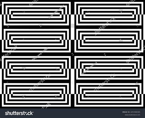 Vector Illustration Optical Illusion Maze Background Stock Vector ...