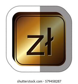 Polish Zloty Currency Symbol Icon Image Stock Vector (Royalty Free) 579458287 | Shutterstock