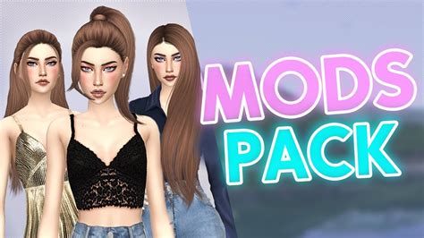 CC FOLDER MODS PACK FREE DOWNLOAD ♥ THE SIMS 4 - YouTube