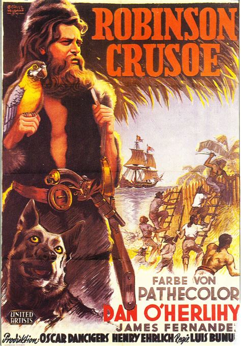 El hogar de las palabras.: ROBINSON CRUSOE (1954), DE LUIS BUÑUEL. EL HOMBRE SOLO.