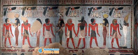 Tomb of Amenhotep III WV22 in Valley of The Kings Luxor Egypt