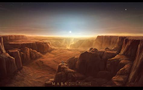 MARS Valles Marineris II by Grafik on DeviantArt