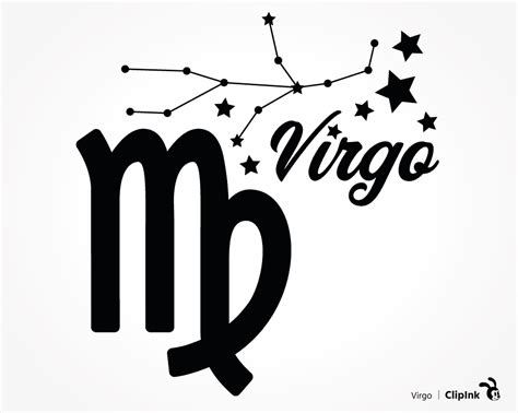 Virgo svg, Astrology zodiac sign | svg, png, eps, dxf, pdf - ClipInk