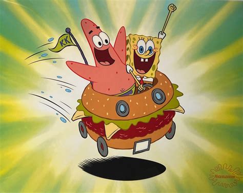 Spongebob Krabby Patty Car