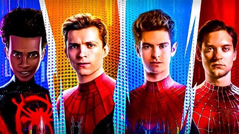 Sony Releases New Spider-Man Poster for 4 Main Spider-Men