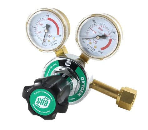 SÜA Oxygen and Acetylene Regulators Combo - Welding Gauges - 25HX ...