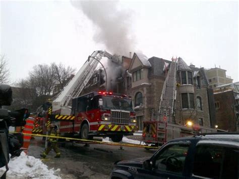 Fire breaks out on University St. near McGill in Montreal | CTV News