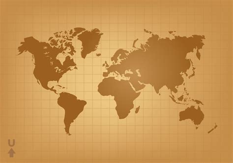 Vintage World Map Vector 120232 Vector Art at Vecteezy