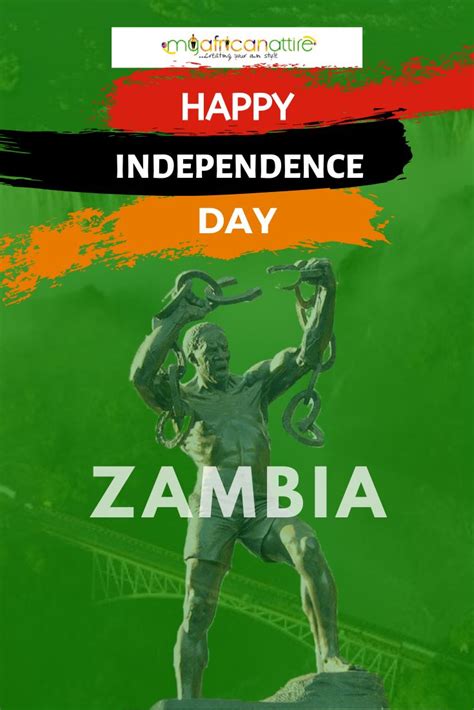 Happy Independence Day ZAMBIA | Happy independence day, Zambia ...