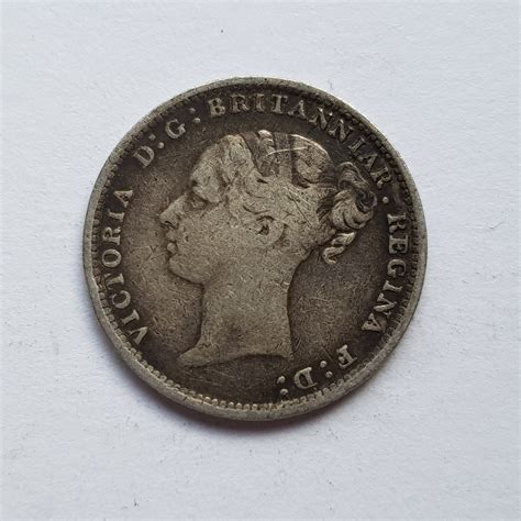 1886 Queen Victoria Silver Threepence – M J Hughes Coins