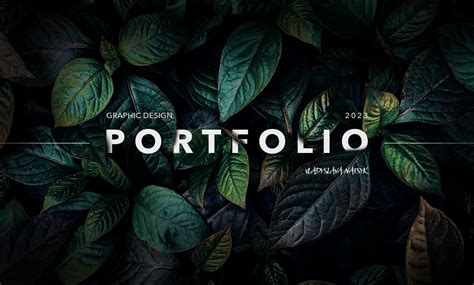 Portfolio. Graphic Design. Motion Design on Behance