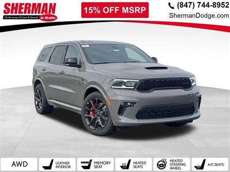 New 2023 Dodge Durango SRT For Sale ($77,570) | Sherman Dodge Chrysler ...