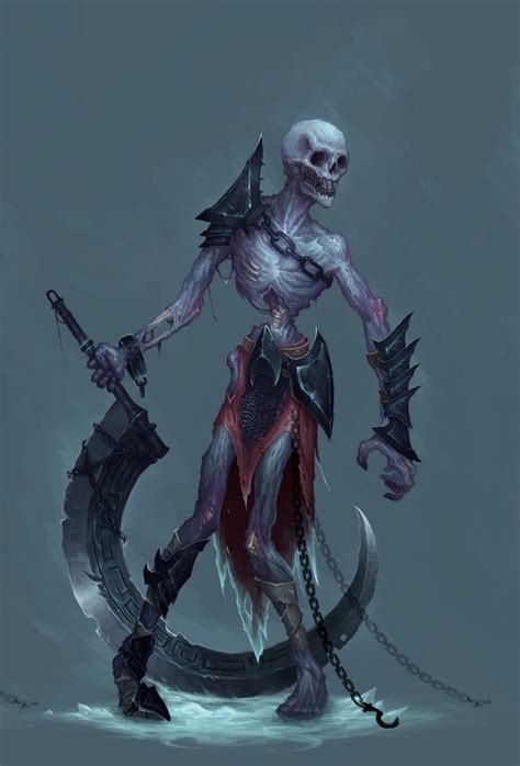 Pin by Michael Gandolfo on D&D Undead Kingdom | Character design, Creature concept art ...