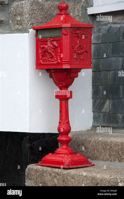 Old cast Iron Victorian Letter Box Post Mail Stock Photo: 64685231 - Alamy