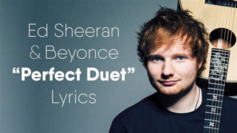 Ed Sheeran - Perfect Duet (Lyrics / Lyric Video) ft. Beyoncé - YouTube