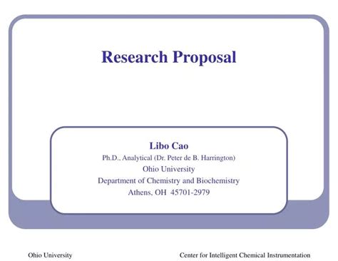 PPT - Research Proposal PowerPoint Presentation, free download - ID:311058